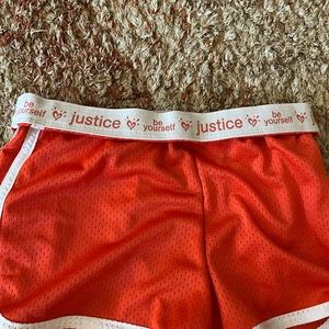 Justice Girls size 14 Orange
